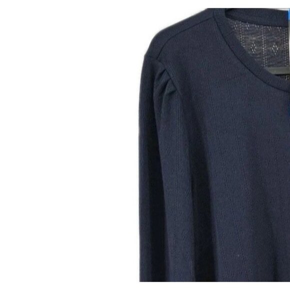 Well Worn Med Women Pullover Sweater Shirt Long Sleeve Crewneck Top Decorative - Picture 4 of 5